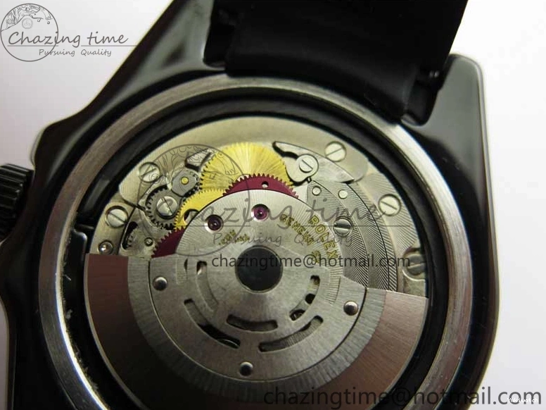 Edition SA3135 Black Black Green Strap Rubber Submariner Best 5GF Ceramic Dial on 40mm 0425